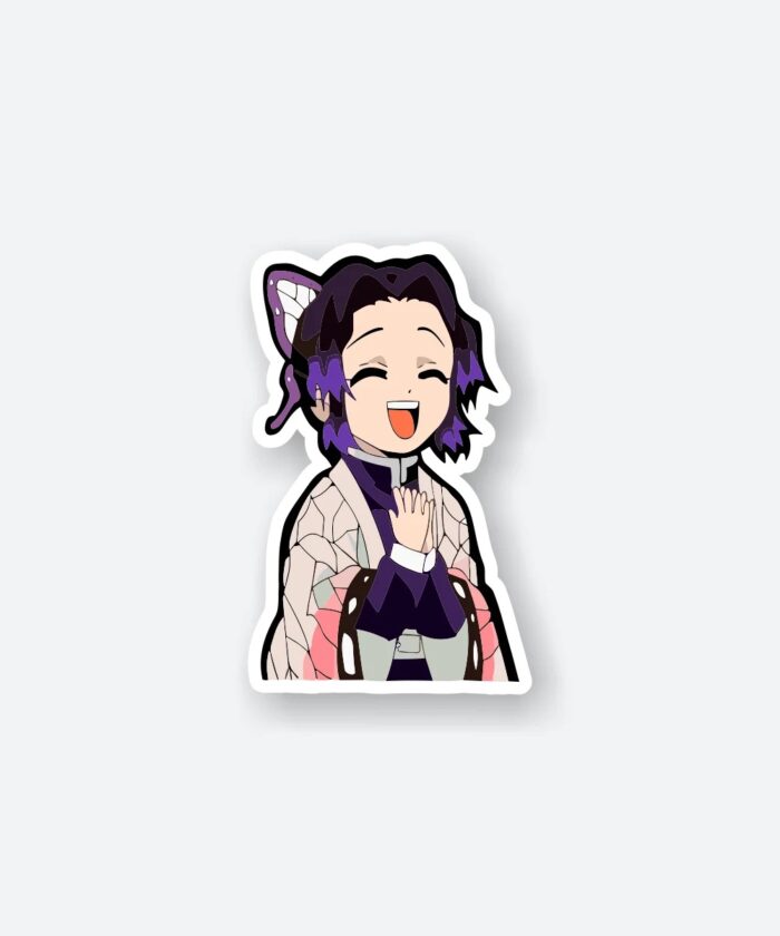 Shinubo Kocho Laughing Sticker
