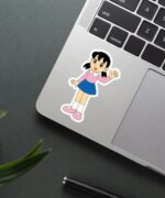 Shizuka Waving Sticker