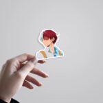 Shoto Todoroki Anime Stickers