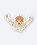 Shoyo Hinata Happy Sticker