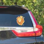 Simba Climbing Mufasa Sticker