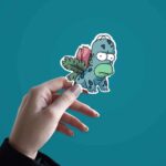Simpson Bulbsore Sticker