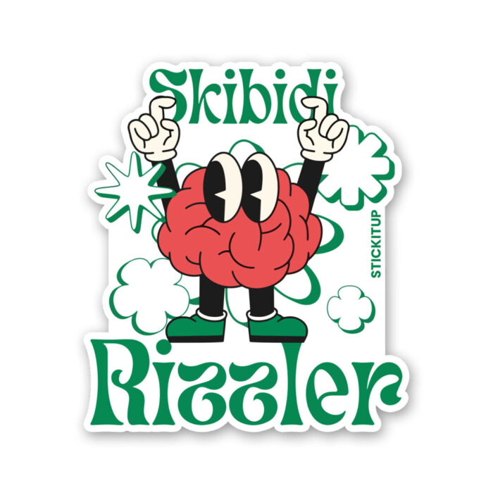 Skibidi RIzzler Sticker