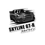 Skyline Gt Sticker