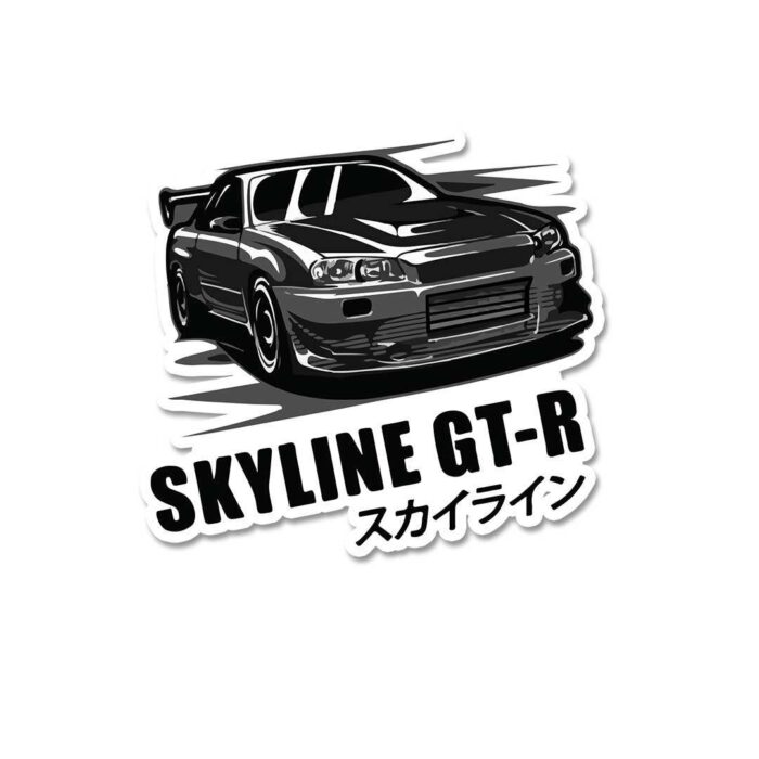 Skyline Gt Sticker