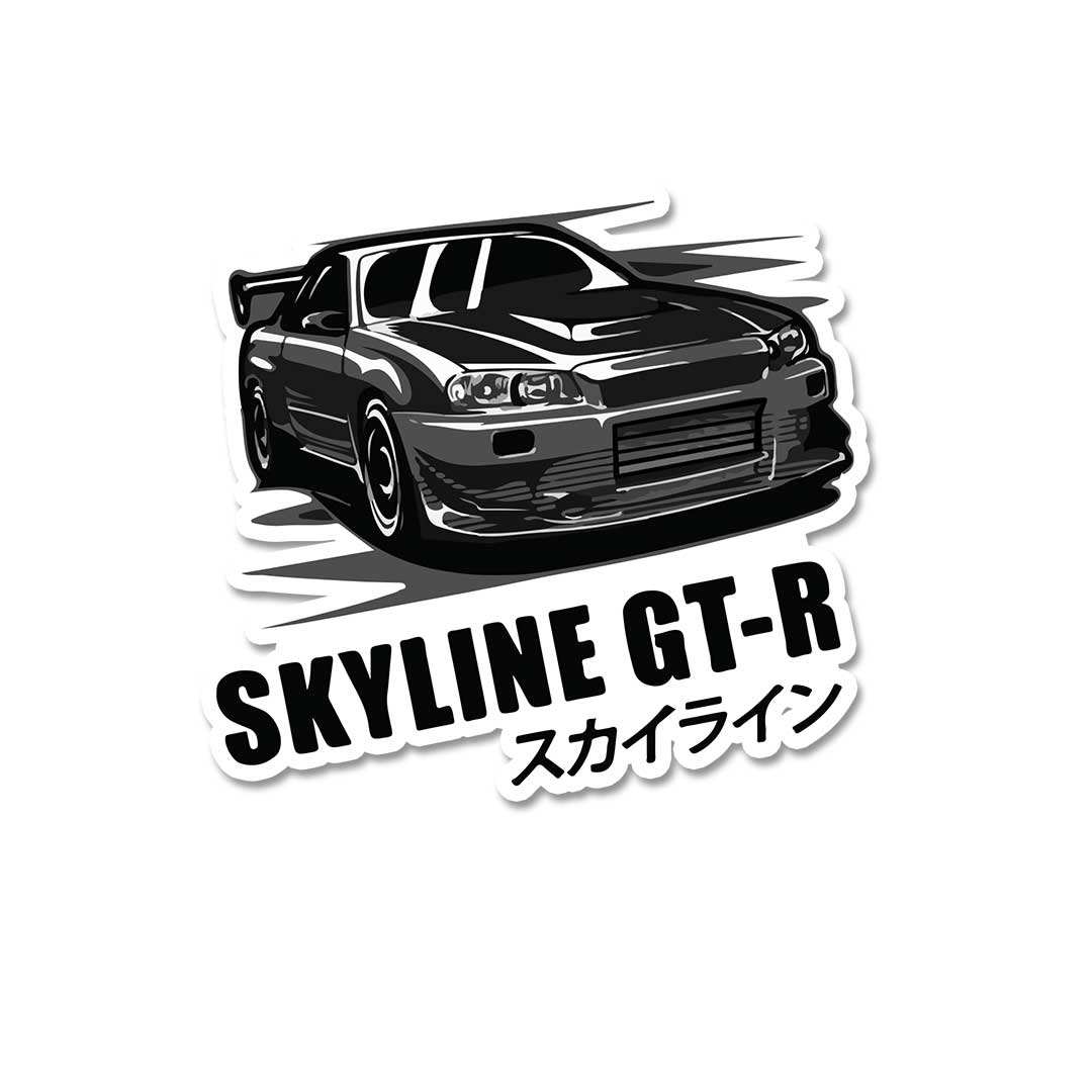 Skyline Gt Sticker