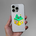 Sleeping Super Mario Sticker