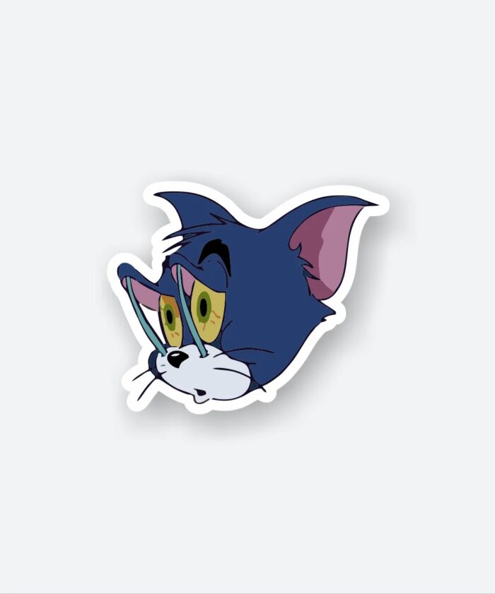 Sleepy Tom Sticker
