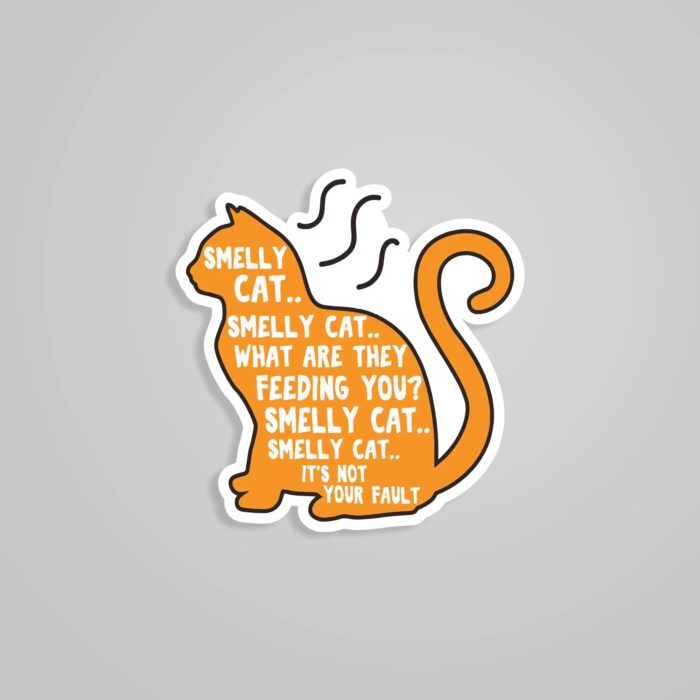 Smelly Cat TV Shows Stickers