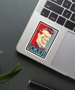 Smiling Joker Sticker
