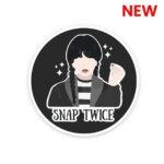 Snap Twice Sticker