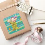 Snow Whites Dopey Square Sticker