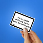 Social Media Seriously Harms Sticker