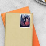 Son Of The Ogre Baki Silhouette Anime Stickers