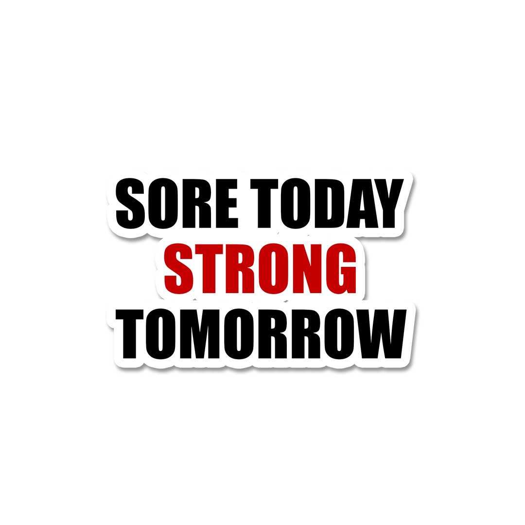 Sore Today Sticker