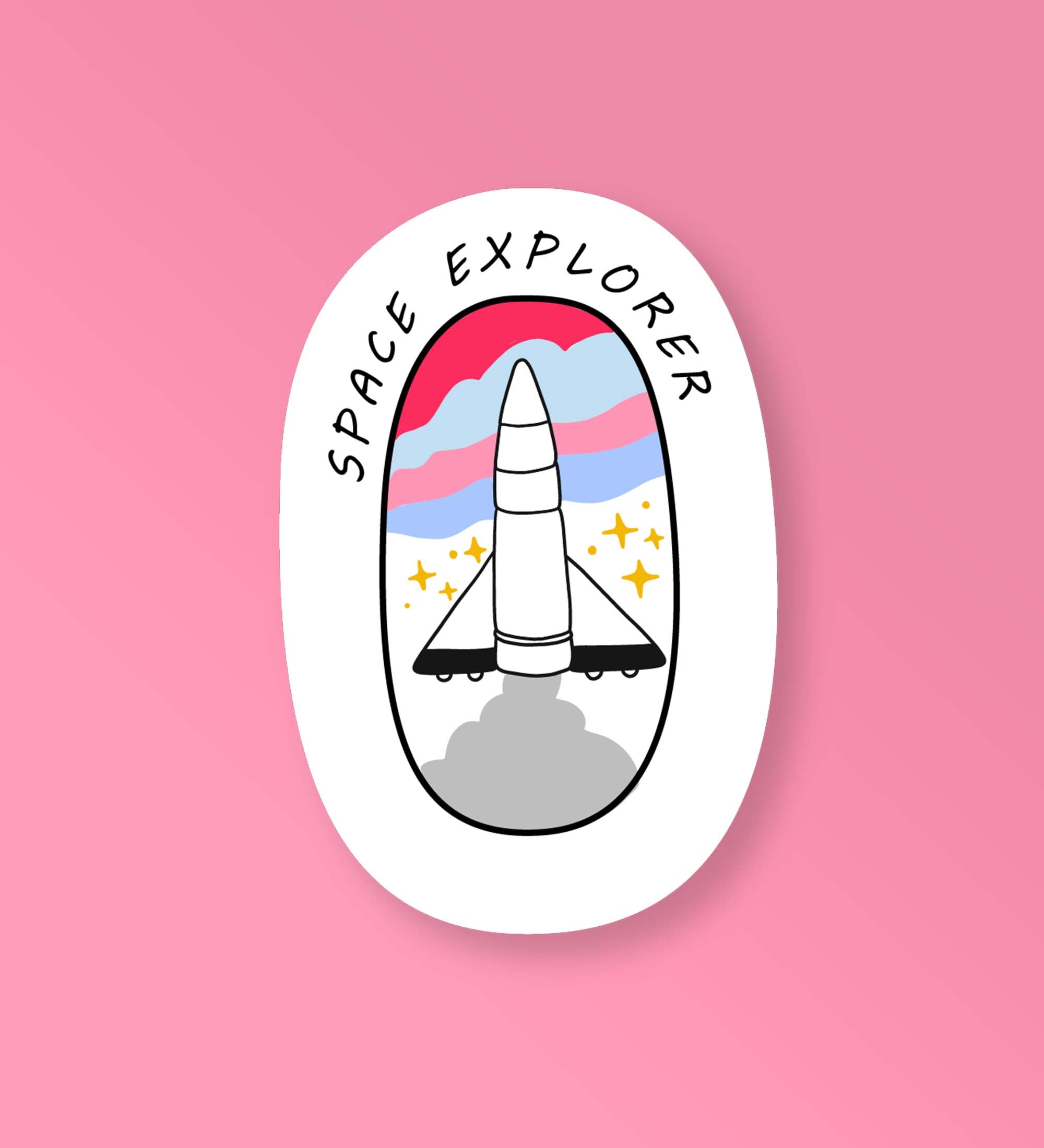 Space Explorer Space Stickers