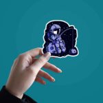 Space Fishing Sticker