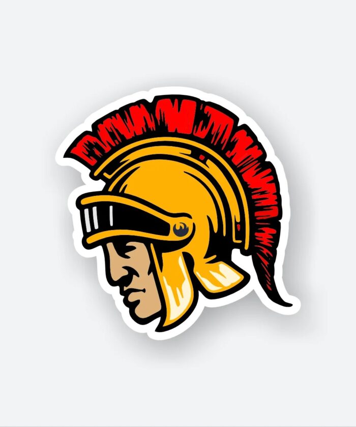 Spartan Helmet Sticker