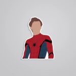 Spider Man Minimalist Movies Stickers