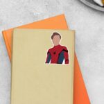 Spider Man Minimalist Movies Stickers