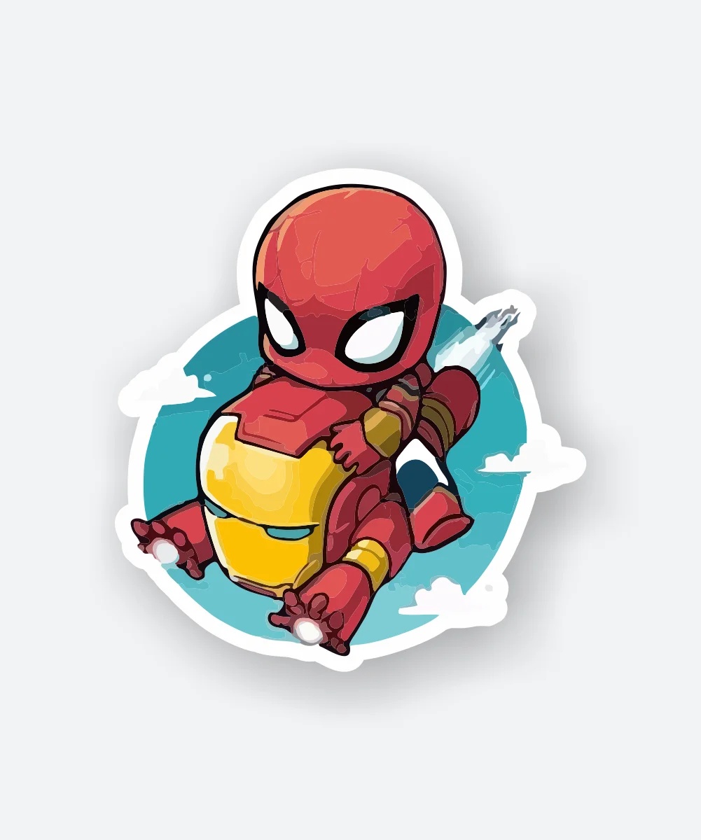 Spidey Ride Sticker