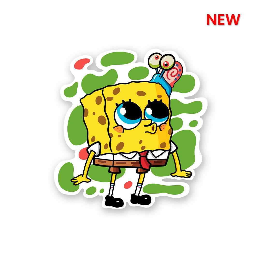 Sponge And Gary Sticker Sponge And Gary Sticker