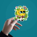 Sponge And Gary Sticker