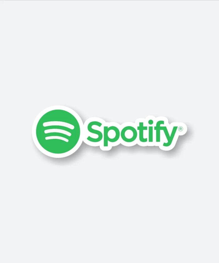 Spotify Name Logo Sticker
