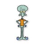 Squidward Tentacles Sticker