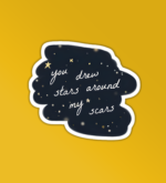 Stars Around Scars Taylor Swift Stickers
