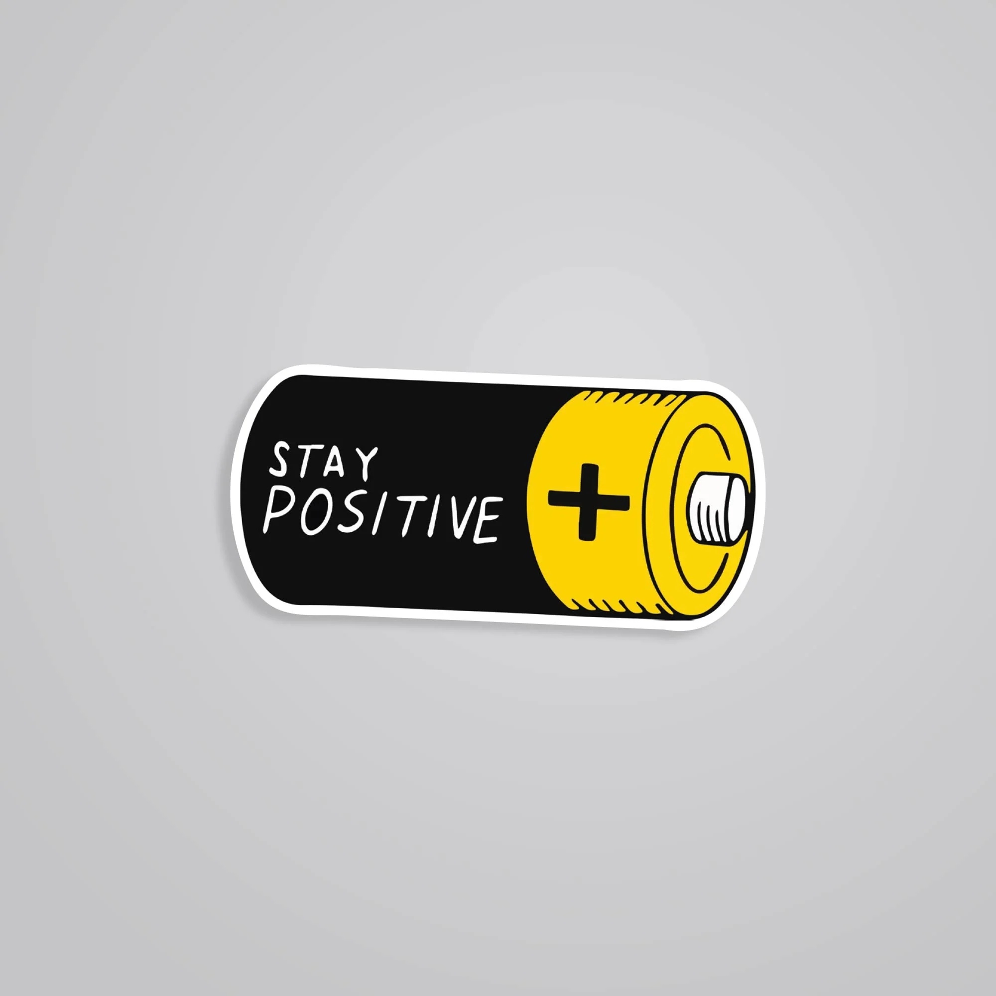 Stay Positive Motivational Stickers