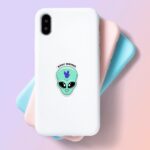 Stay Weird Alien Head Sticker