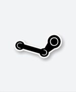 Steam Logo Sticker