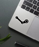 Steam Logo Sticker