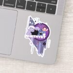 Steven Universe Amethyst Character Graphic Sticker