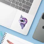 Steven Universe Amethyst Character Graphic Sticker