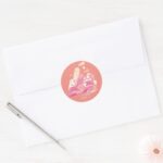 Steven Universe Beach City Classic Round Sticker