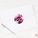 Steven Universe Garnet Character Graphic Classic Round Sticker