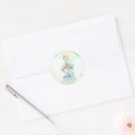 Steven Universe Pearl Character Graphic Classic Round Sticker