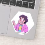 Steven Universe Pink Diamond Portrait Sticker