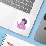 Steven Universe Pink Diamond Portrait Sticker