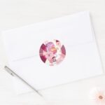 Steven Universe Rose Quartz Legacy Classic Round Sticker