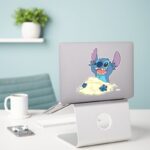 Stich Playing In Sand Disney Sticker