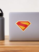Men of Steel Superman hero Legacy 2025 Logo Sticker