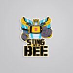 Sting Like A Bee Movies Stickers