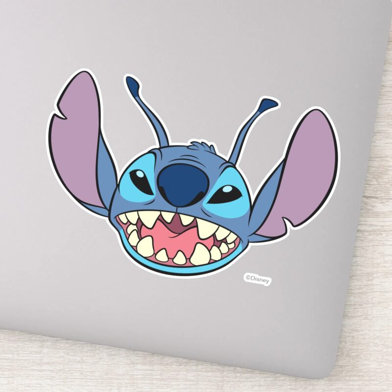 Stitch Big Smile Sticker