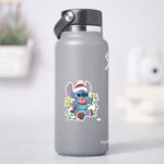 Stitch Christmas Lights Sticker