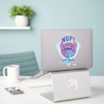 Stitch Nope Not Today Sticker