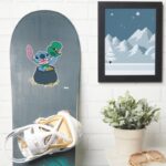 Stitch St. Patricks Day Happy Go Lucky Sticker