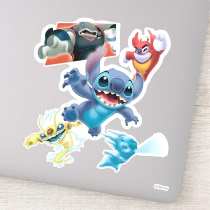 Stitch And Friends Sticker